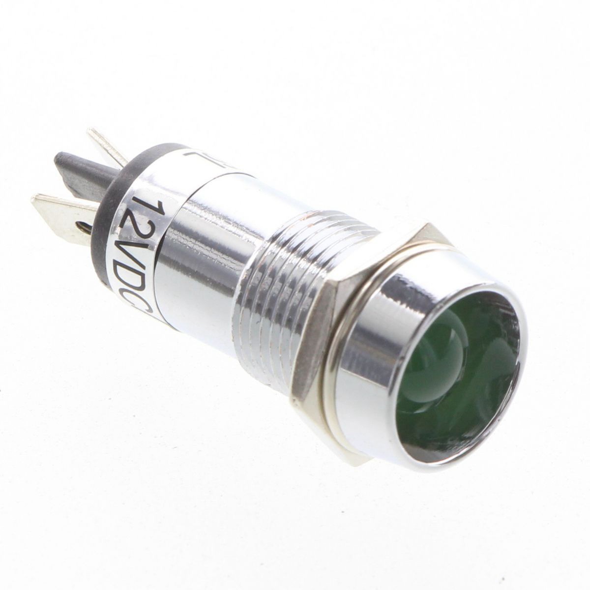 OEX Pilot Light LED Green 12v Blade Terminals - ACX2427BL Car Wiring Adapter