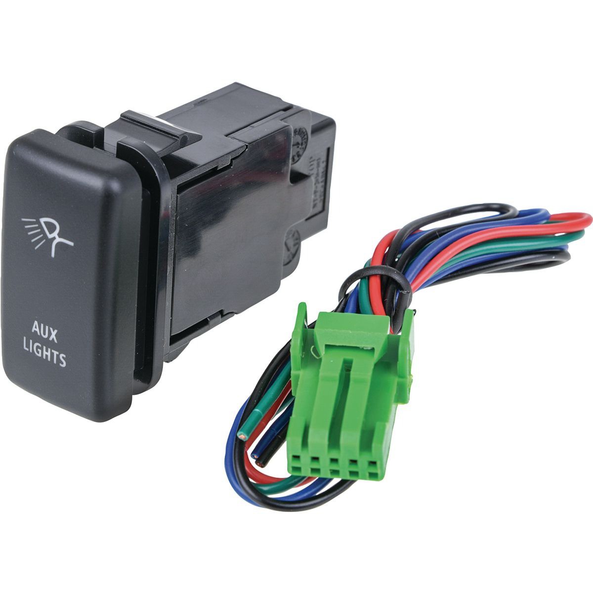 Drivetech 4x4 OE Style Push Button Switch Aux Lights Symbol Suits Toyota - DT-11