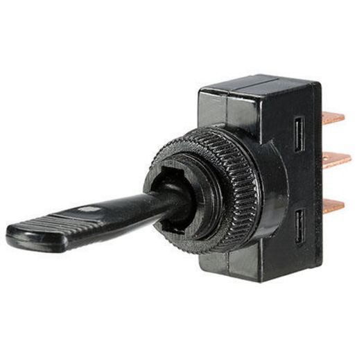 Narva Toggle Switch On/Off/On SPDT (Contacts Rated 20A @ 12V) - 60046BL Auto