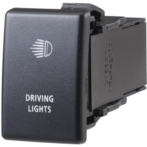 Narva Holden Style Sealed Push Switch Off/On SPDT 12V Blue LED Illuminated Drivi
