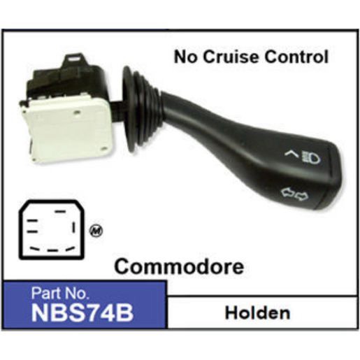 Nice Products Indicator Light Switch Gmh Black - NBS74B Car Lighting