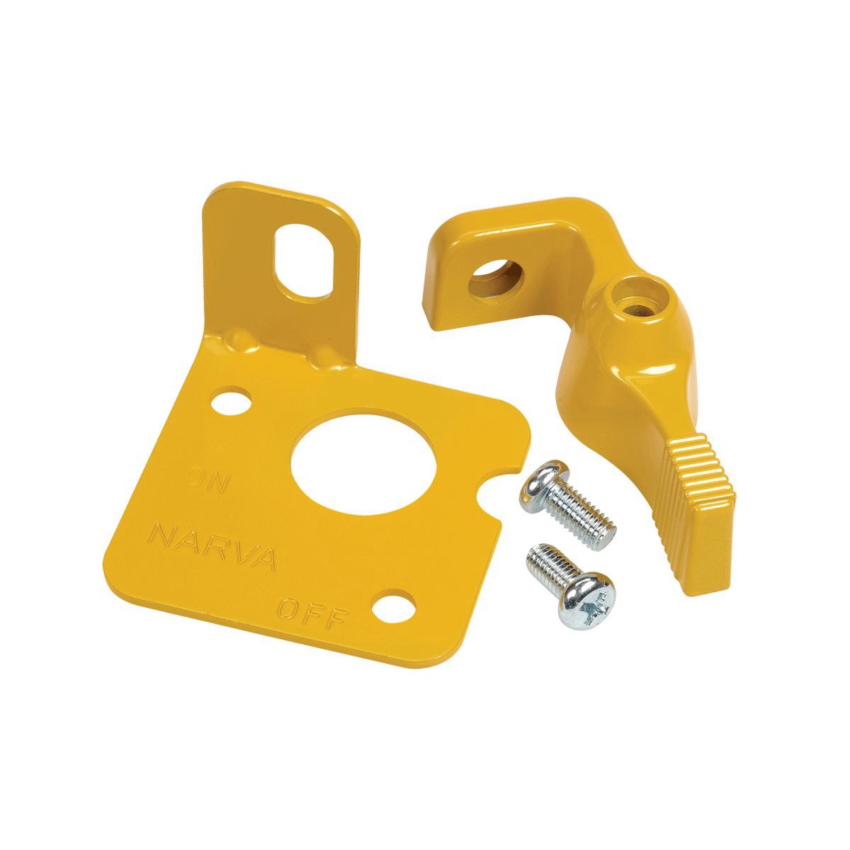 Narva Lockout Lever Kit Yellow - 61077Y Auto Part