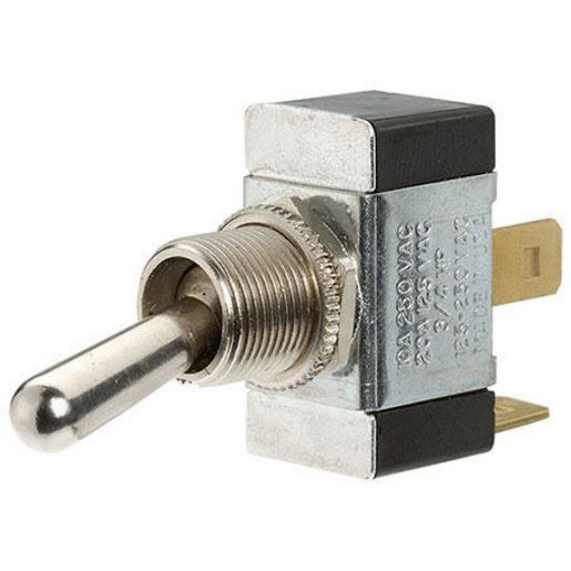 Narva Toggle Switch Off/Momentary On SPST (Contacts Rated 20A @ 12V) - 60069BL