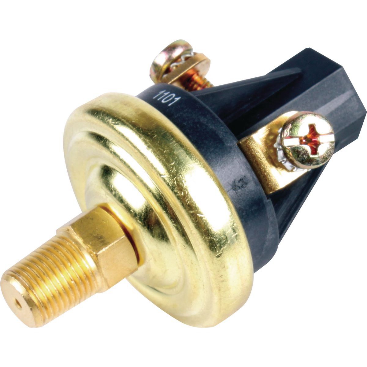 VDO Pressure Switch (14 - 24psi) 1/8 - 27NPTF Screw Terminals - 330.115 Adapter