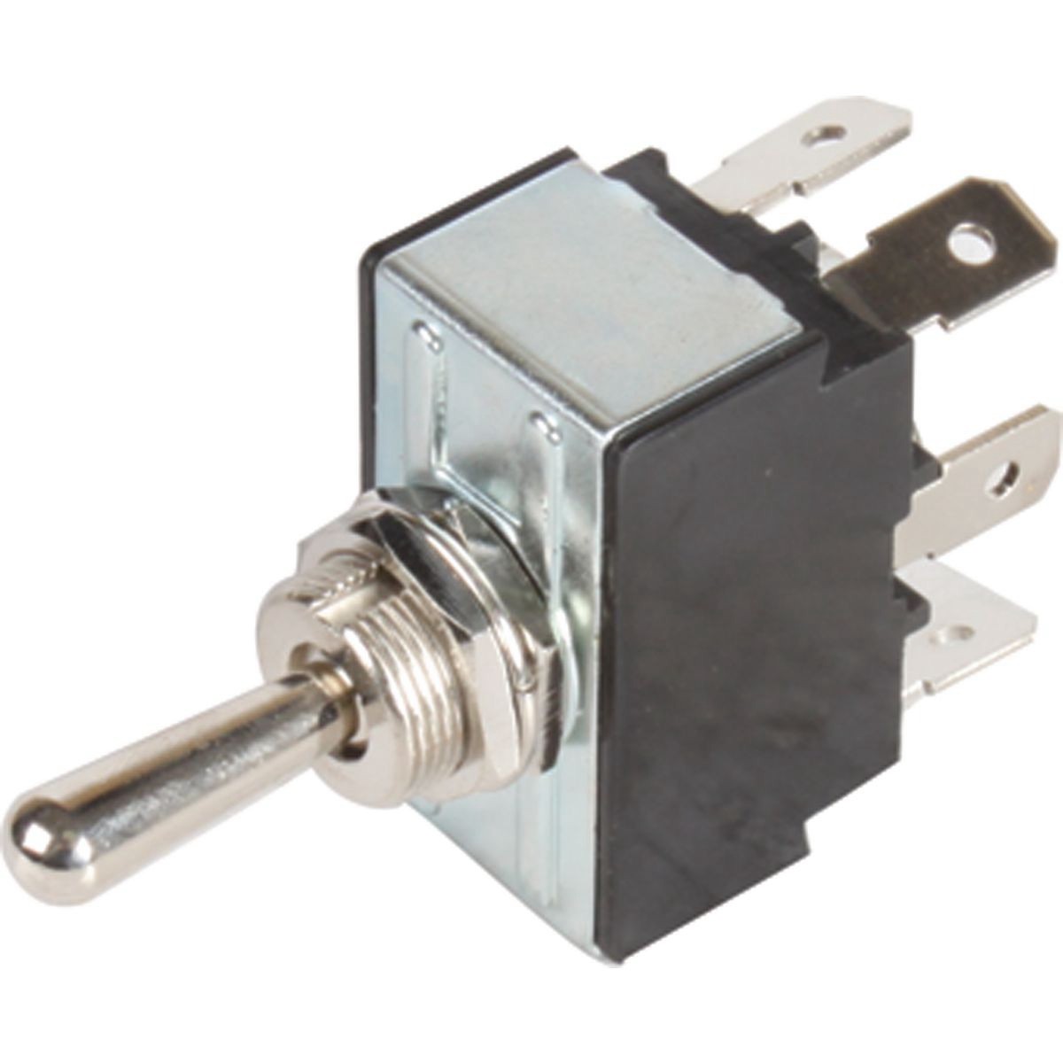 OEX Toggle Switch Mom On - Off - Mom On - DPDT (Contacts Rated 15A) - ACX3919BL