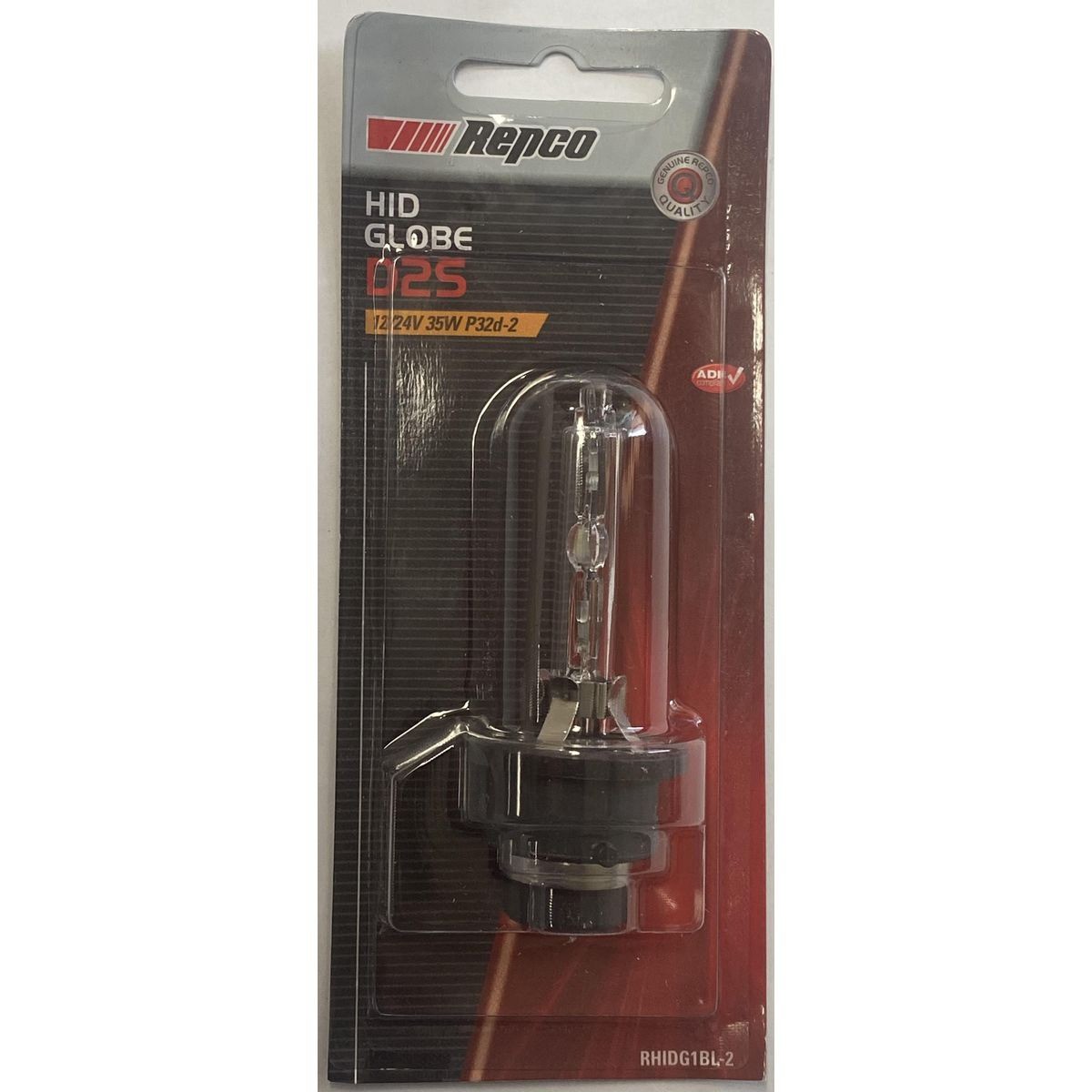 Repco D2S HID Globe 35W P32D2 - RHIDG1BL-2 Car Wiring Adapter Car Lighting