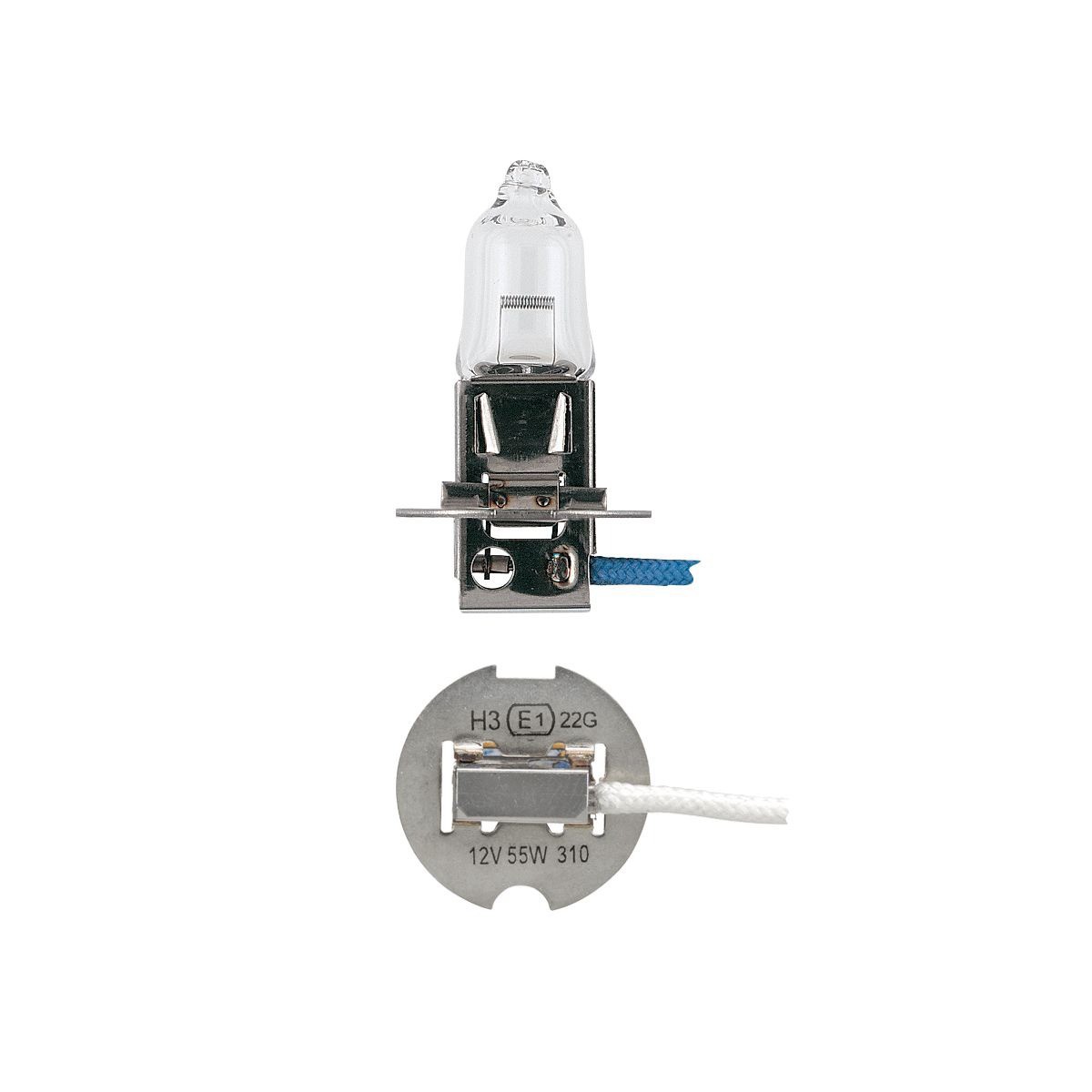 Narva H3 Globe Pk22S Plus 50 12V 55W - 48335BL Car Wiring Adapter Car Lighting