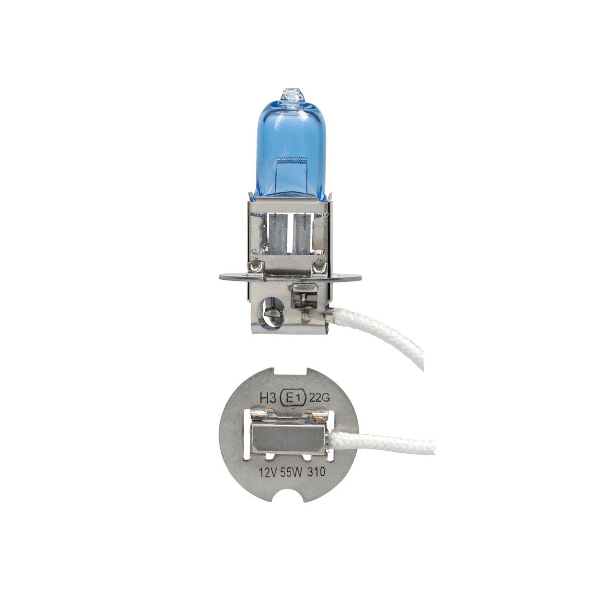 Narva H3 Globe Pk22S Intense Blue 12V 55W - 48471BL Car Wiring Adapter Auto Part