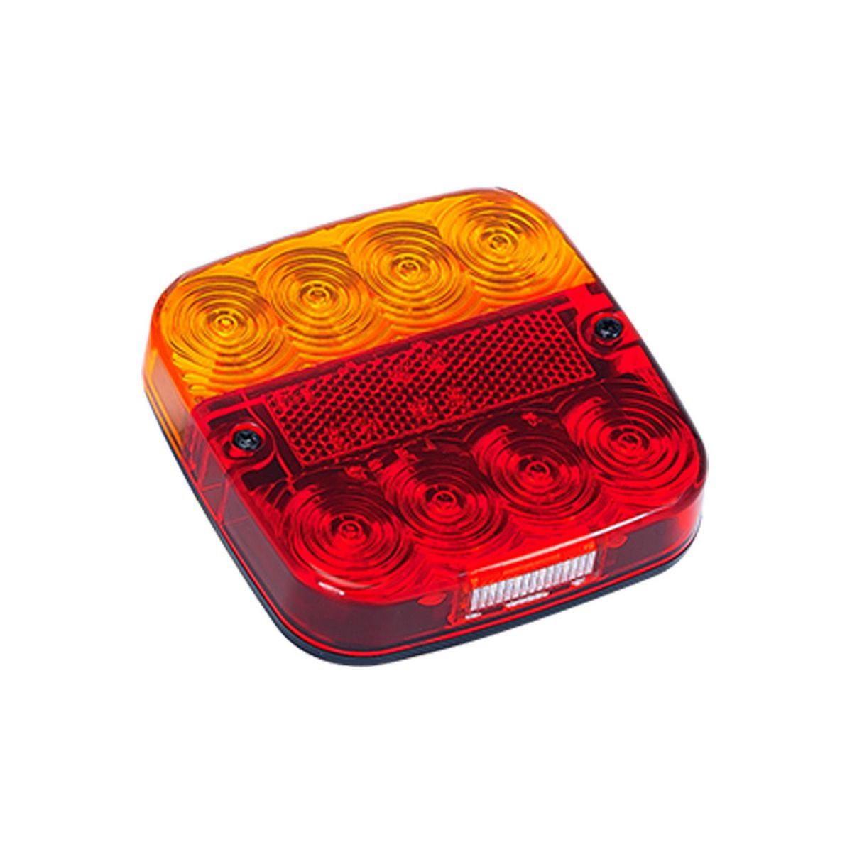 LED Autolamps 12/24V Stop/Tail/Indicator/Reflector With Licence Plate Lamp - 99A