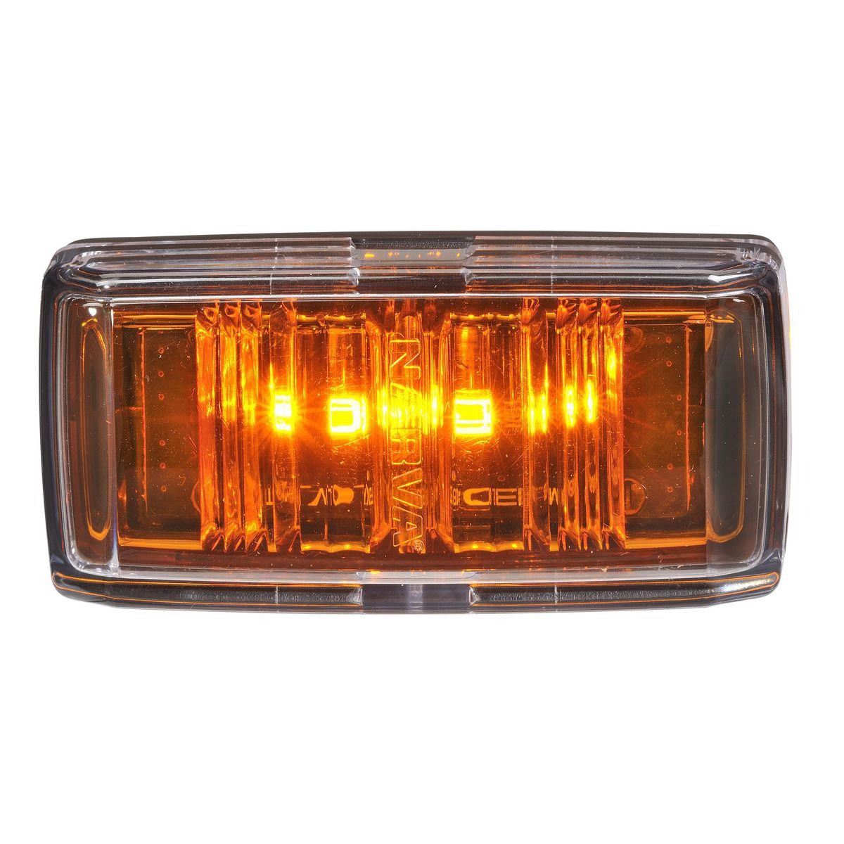 Narva Heavy Duty Model 81 Side Marker Lamp (Red/Amber) With Integrated Dt Connec