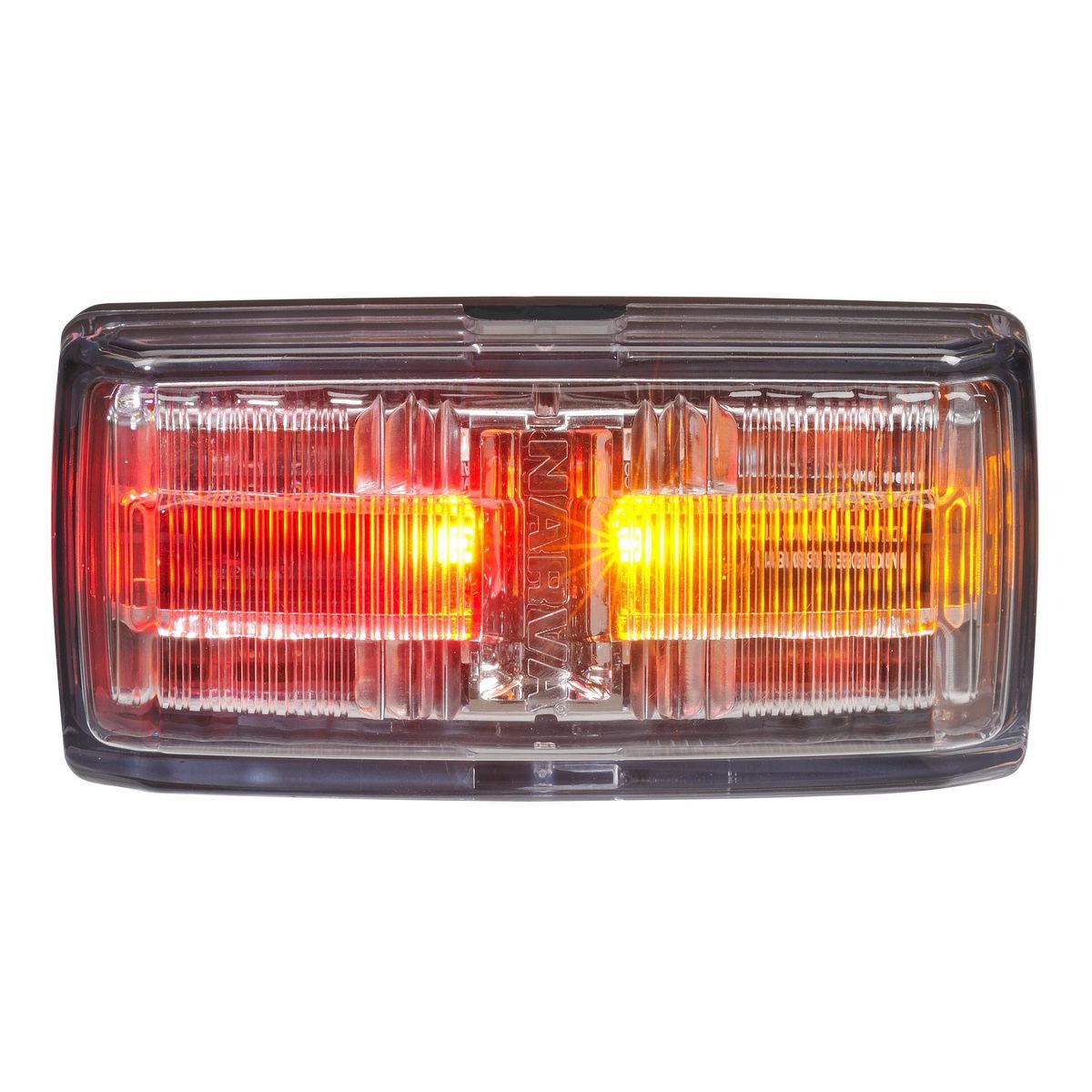 Narva Heavy Duty Model 80 Side Marker Lamp/Side Directional Indicator (Red/Amber