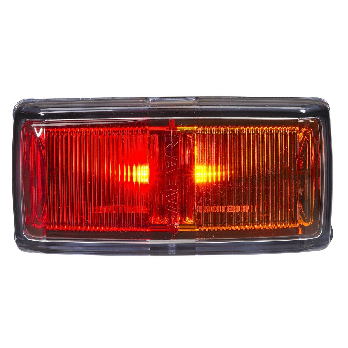 Narva Heavy Duty Model 81 Side Marker Lamp (Red/Amber) With 0.5M Cable No Base