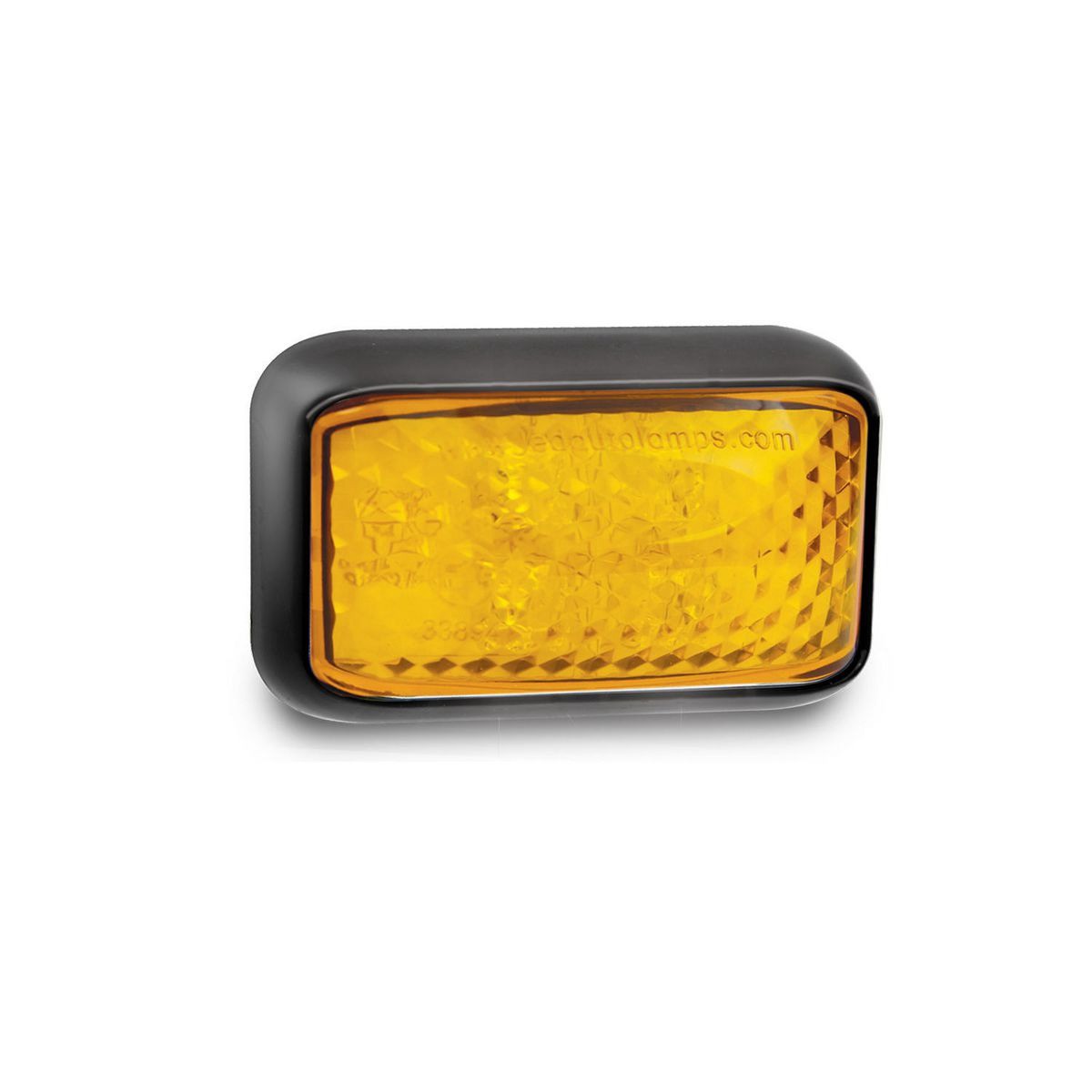 LED Autolamps 10/30V LED Side Direction Indicator Light With 30cm Wire - 35AMB