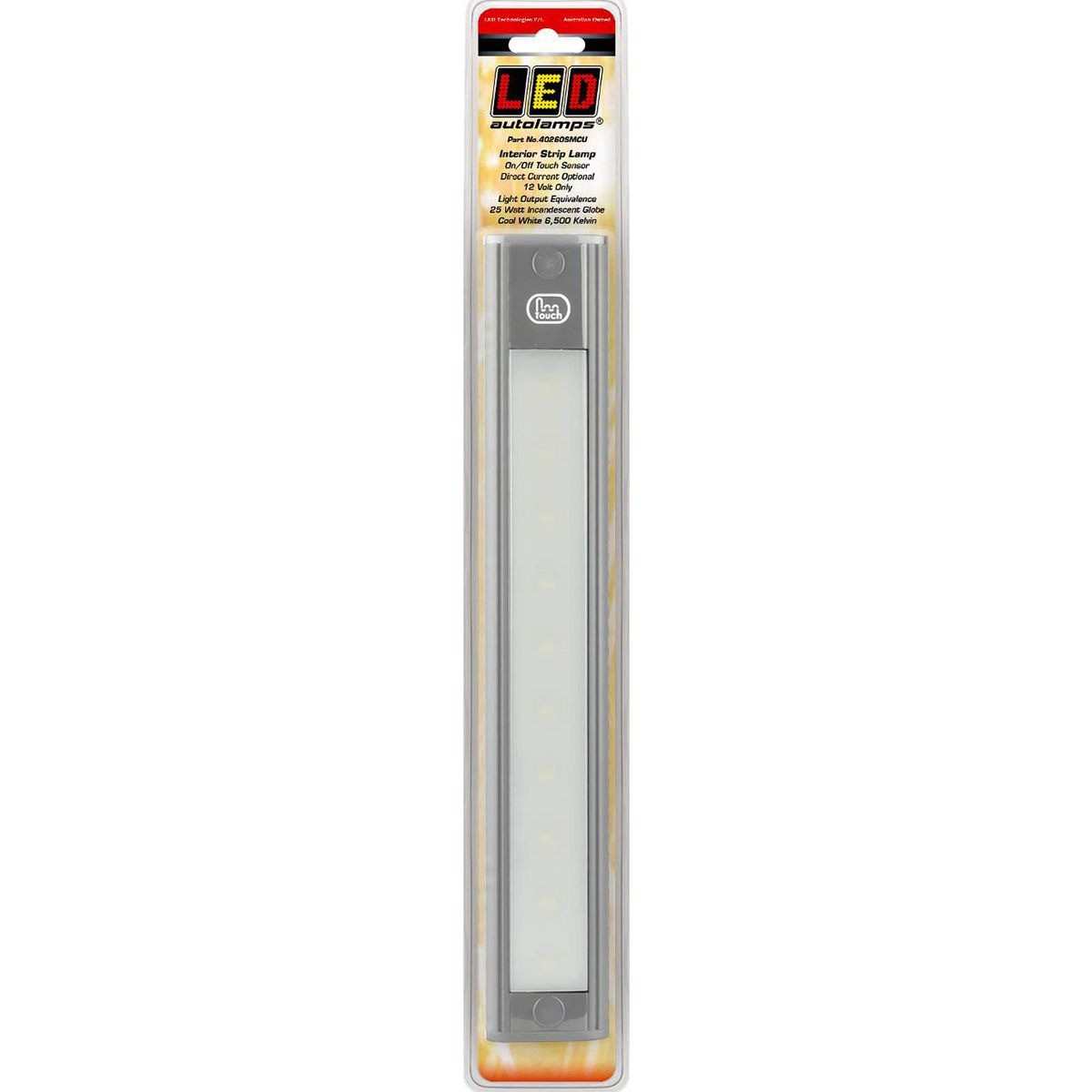 LED Autolamps 12V Interior Strip lamp Touch Sensor Switch With MCU Circuitry - 4