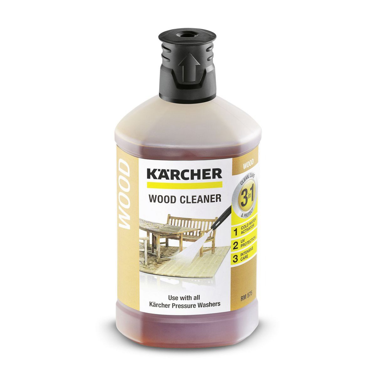 Karcher 1L Wood Cleaner - 6.295-757.0 Door Hardware Garden