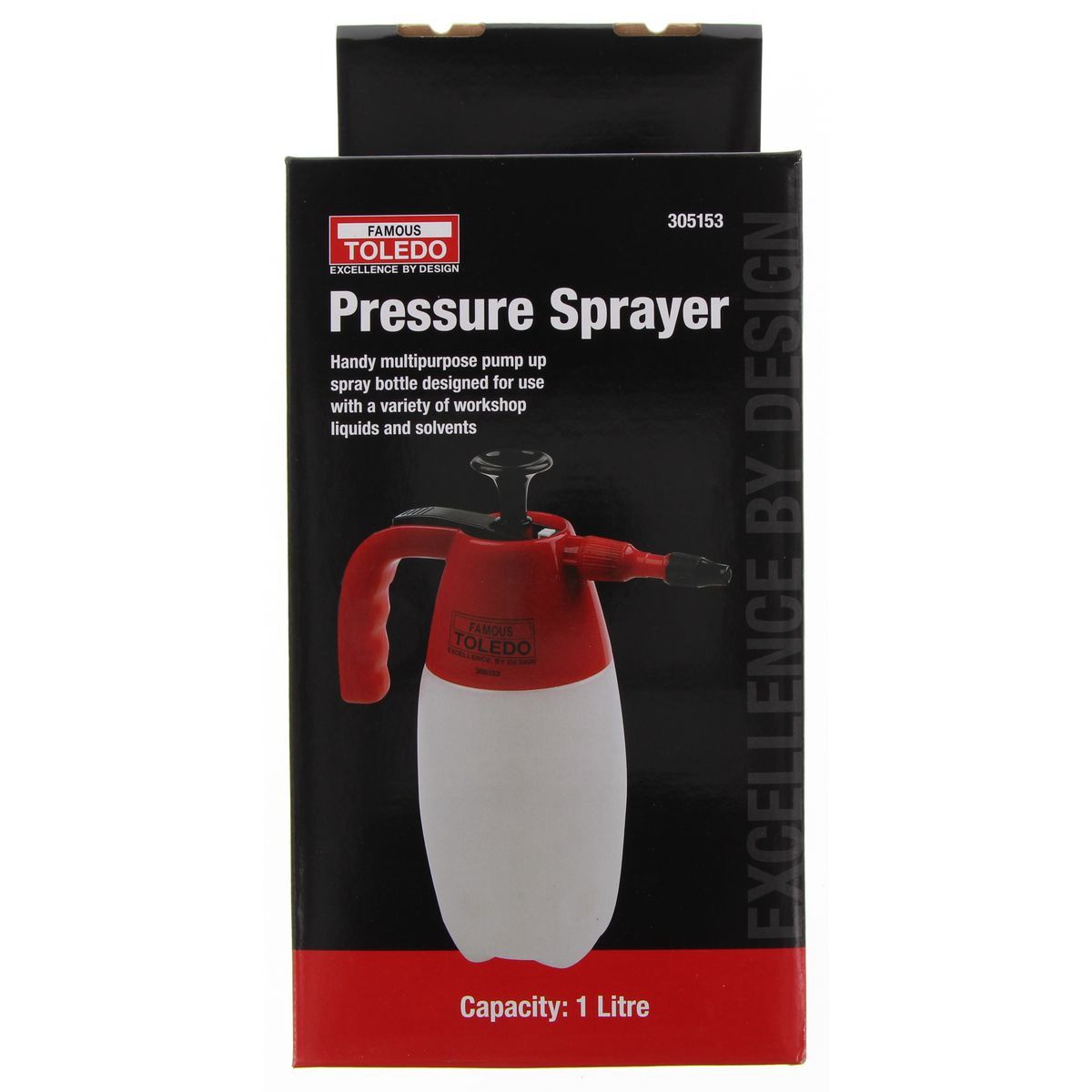 Toledo Pressure Sprayer Pump Action 1L - 305153 Light