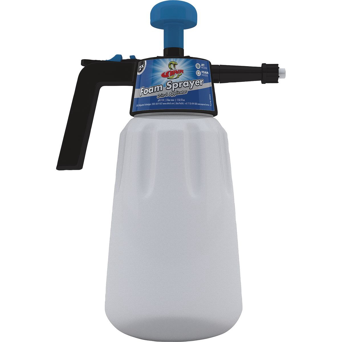Viper Foam Pressure Sprayer - RT301S Door Hardware Garden