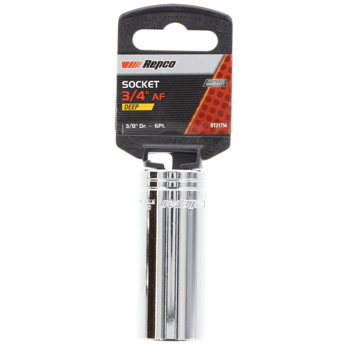 Repco Deep Socket 3/4in 3/8in Drive 6PT - RT21756 Auto Part Workshop Tool DIY