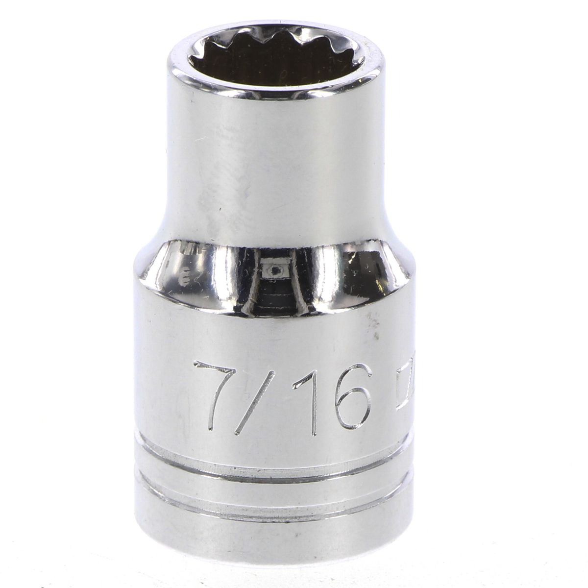Repco Socket 7/16in, 1/2in Drive, 12 Point - RT21351 Auto Part Workshop Tool DIY