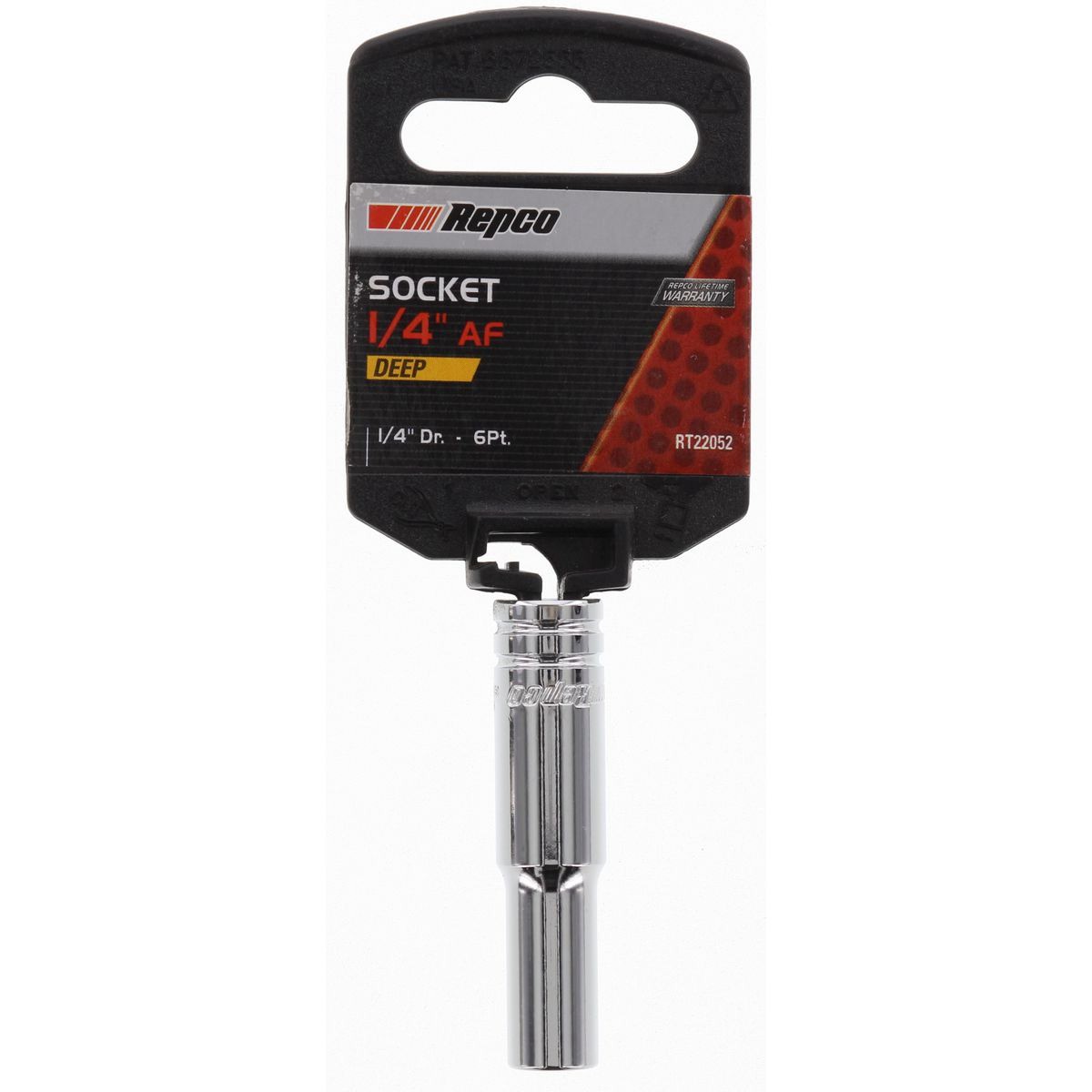 Repco Deep Socket 1/4in 1/4in Drive 6PT - RT22052 Auto Part Workshop Tool DIY