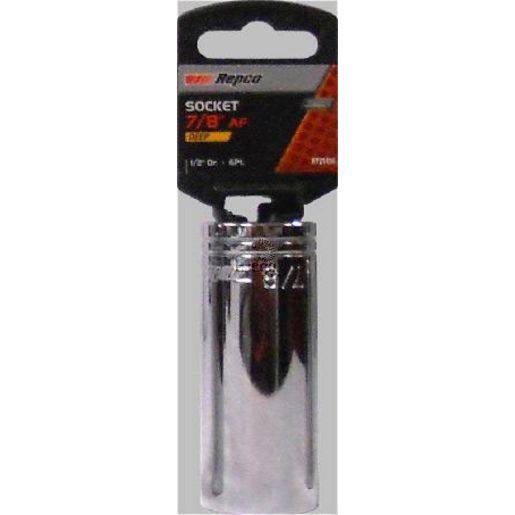 Repco Deep Socket 7/8in, 1/2in Drive - RT21456 Auto Part Workshop Tool DIY