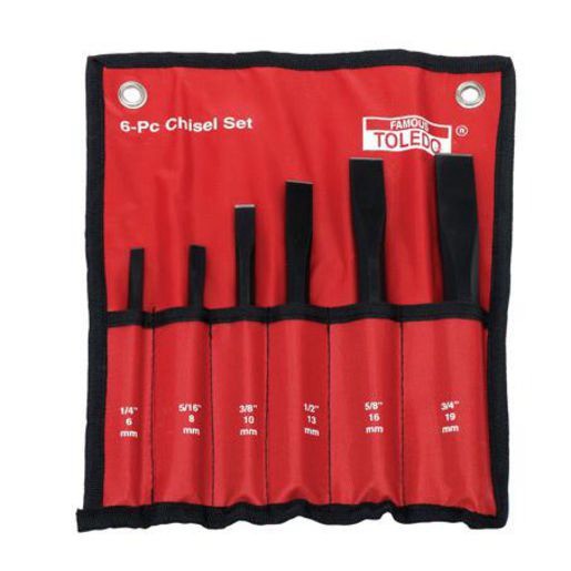 Toledo Heavy Duty Chisel Set 6pc - 301183 Auto Part