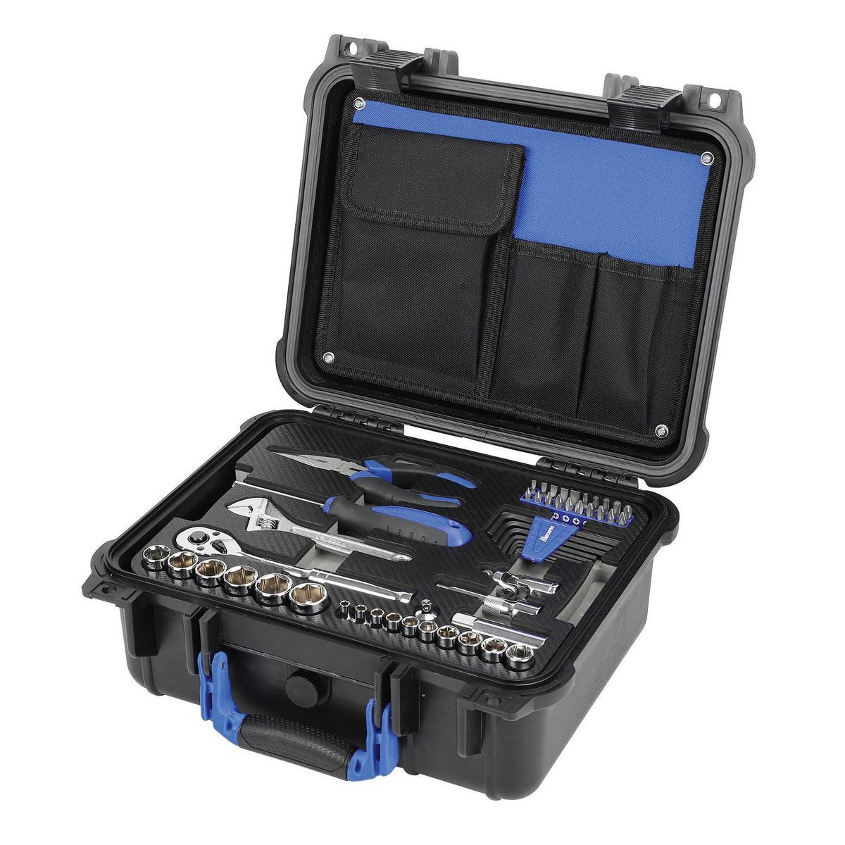 Mechpro 52 Piece Safe Case Tool Kit - MP218KCRV Workshop Tool DIY