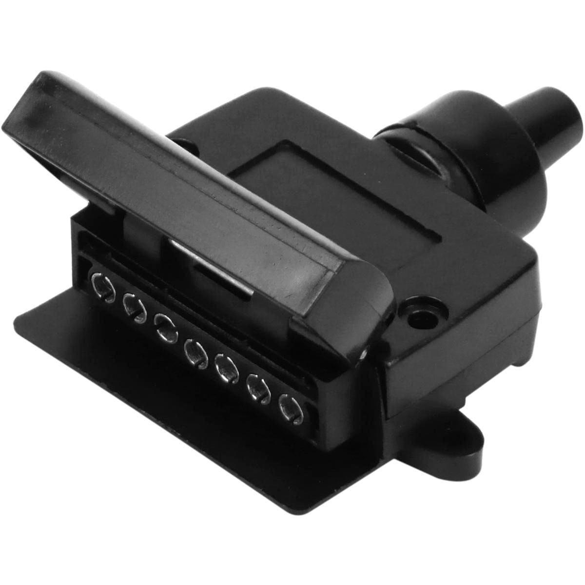 TAG 7 Pin Flat Trailer Socket - Vehicle Side - UNT032 Car Wiring Adapter