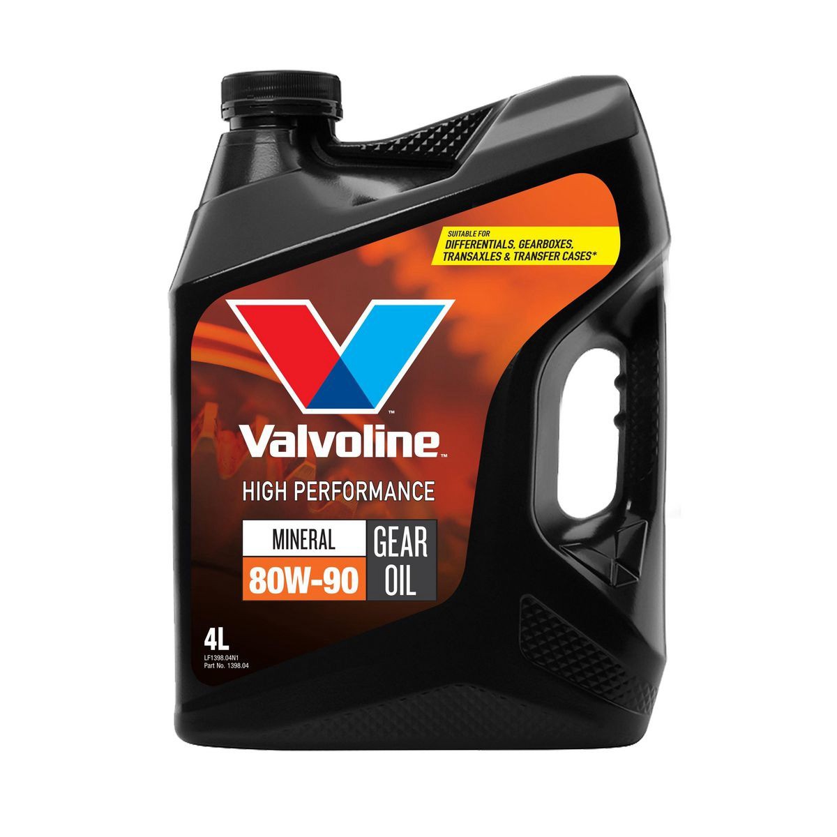 Valvoline HP Gear Oil 80W-90 4L - 1398.04 Car Service Auto Part