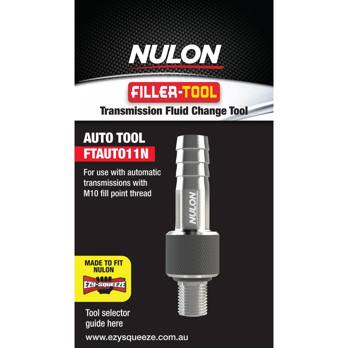 Nulon Filler Tool M10 II Point Thread - FTAUTO11N Car Service Workshop Tool