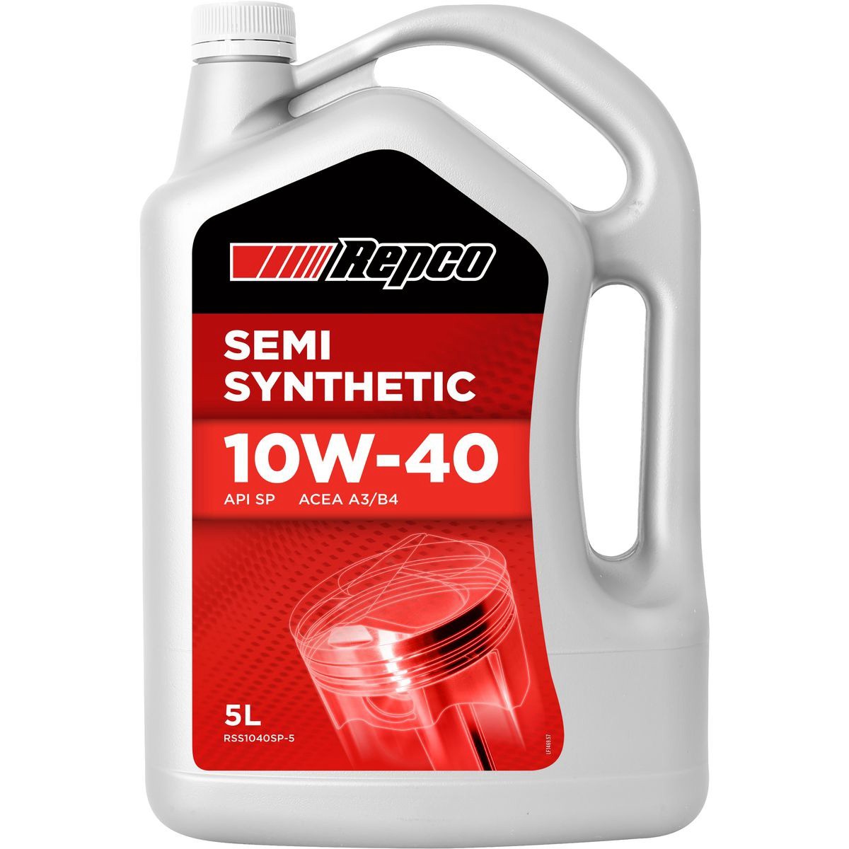 Repco Semi Synthetic 10W-40 Engine Oil 5L Car Service Workshop Tool Auto Part