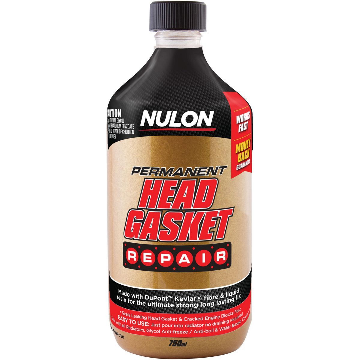 Nulon Cylinder Head Gasket Repair 750ml - PHGR-750 Car Service Workshop Tool