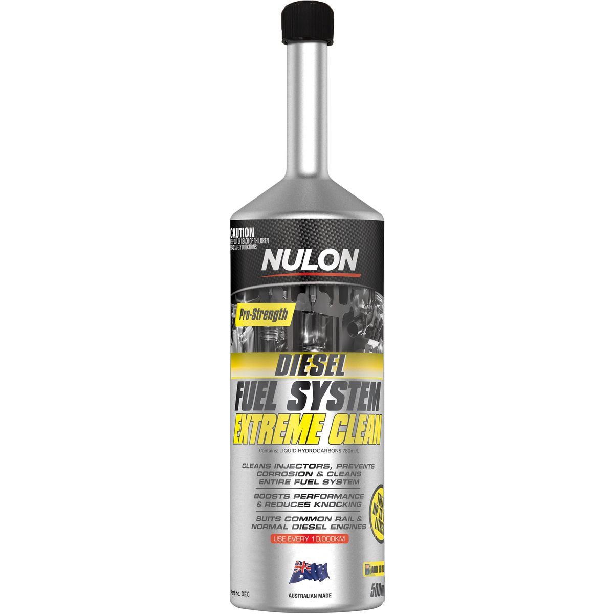 Nulon Diesel System Extreme Clean 500ml - DEC Car Service Workshop Tool