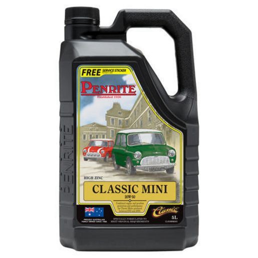 Penrite Classic Mini 20W-50 Engine Oil 5L - CLASMINI005 Car Service