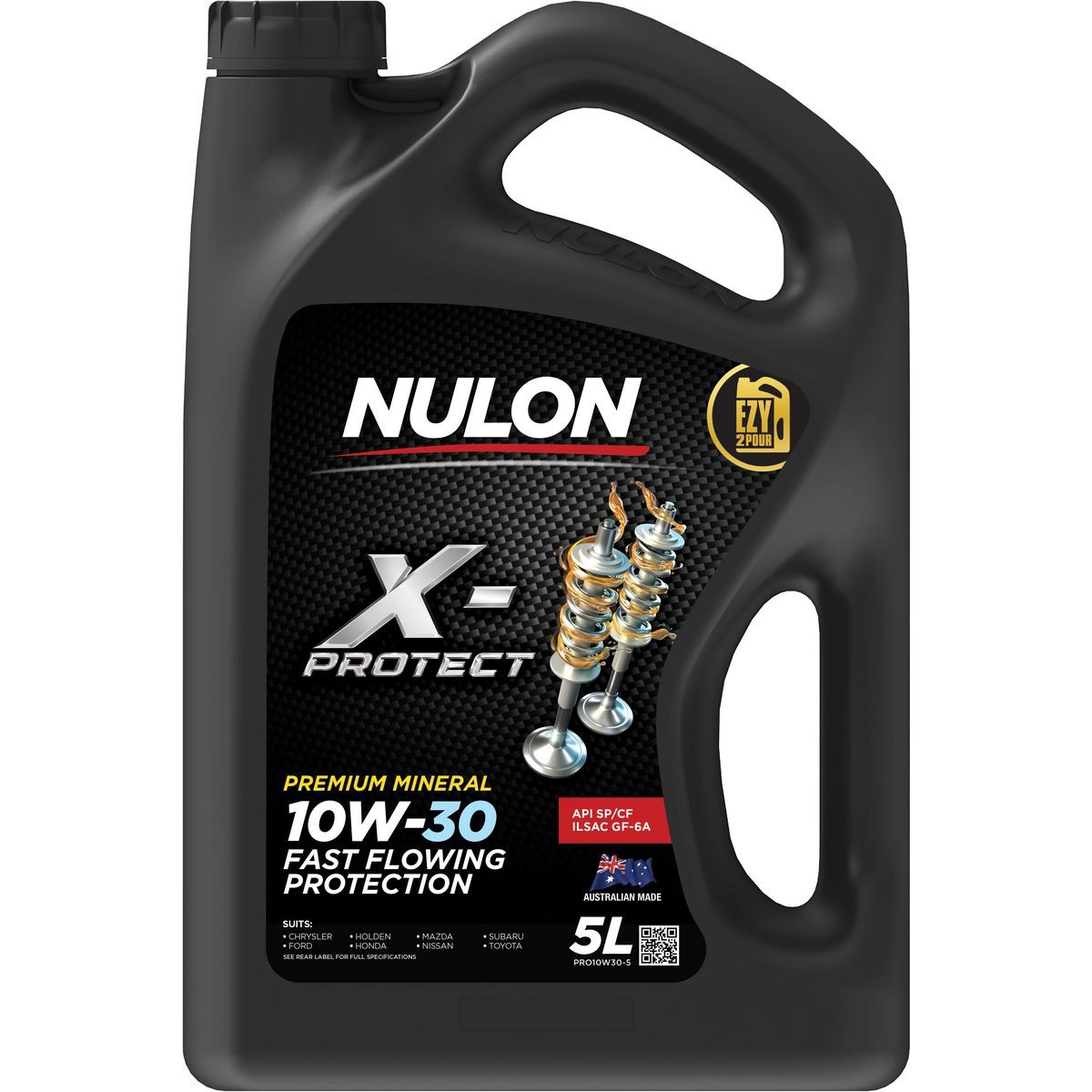 Nulon X-Protect Fast Flowing 10W-30 Engine Oil 5L - PRO10W30-5 Car Service