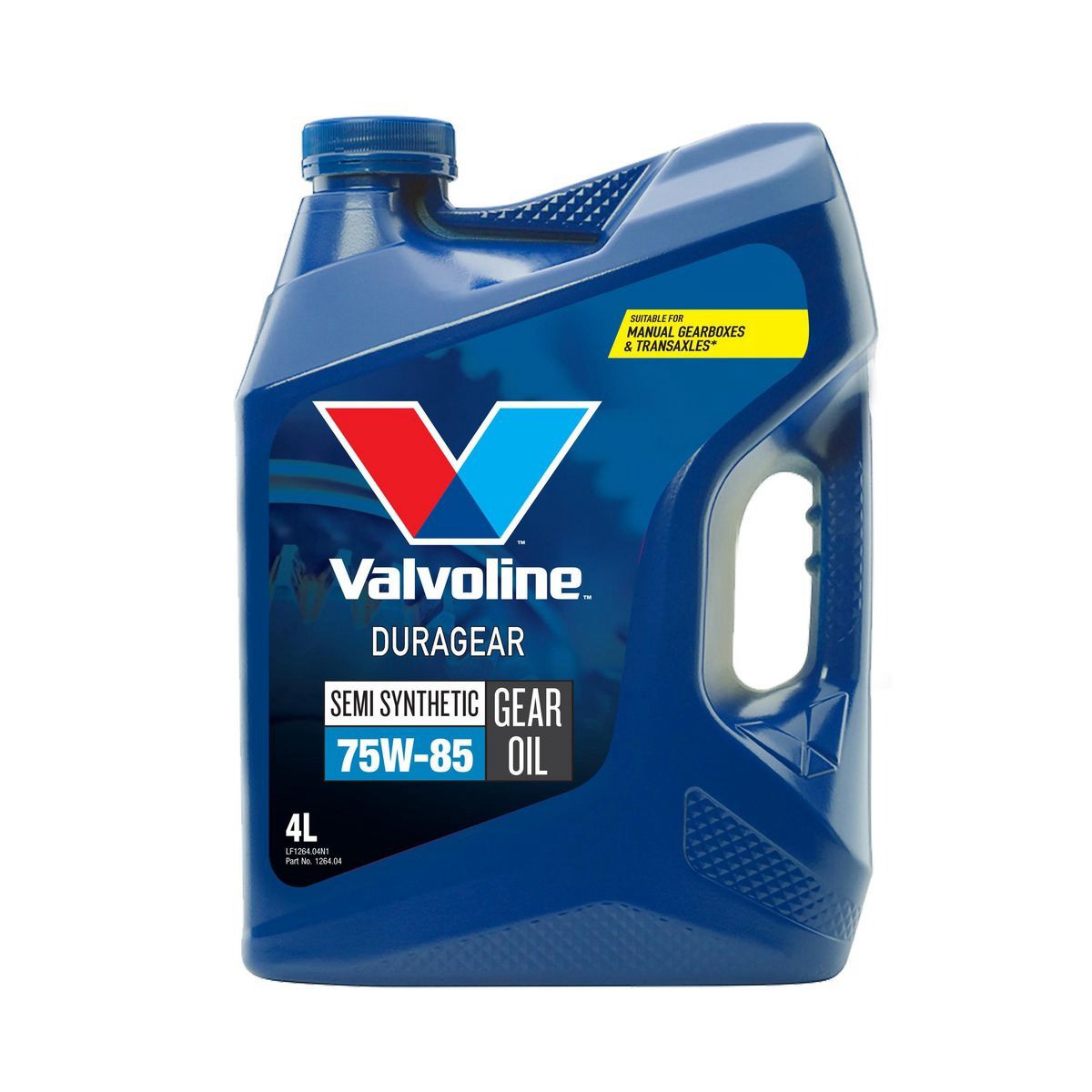 Valvoline Duragear 75W-85 Gear Oil 4L - 1264.04 Car Service Workshop Tool