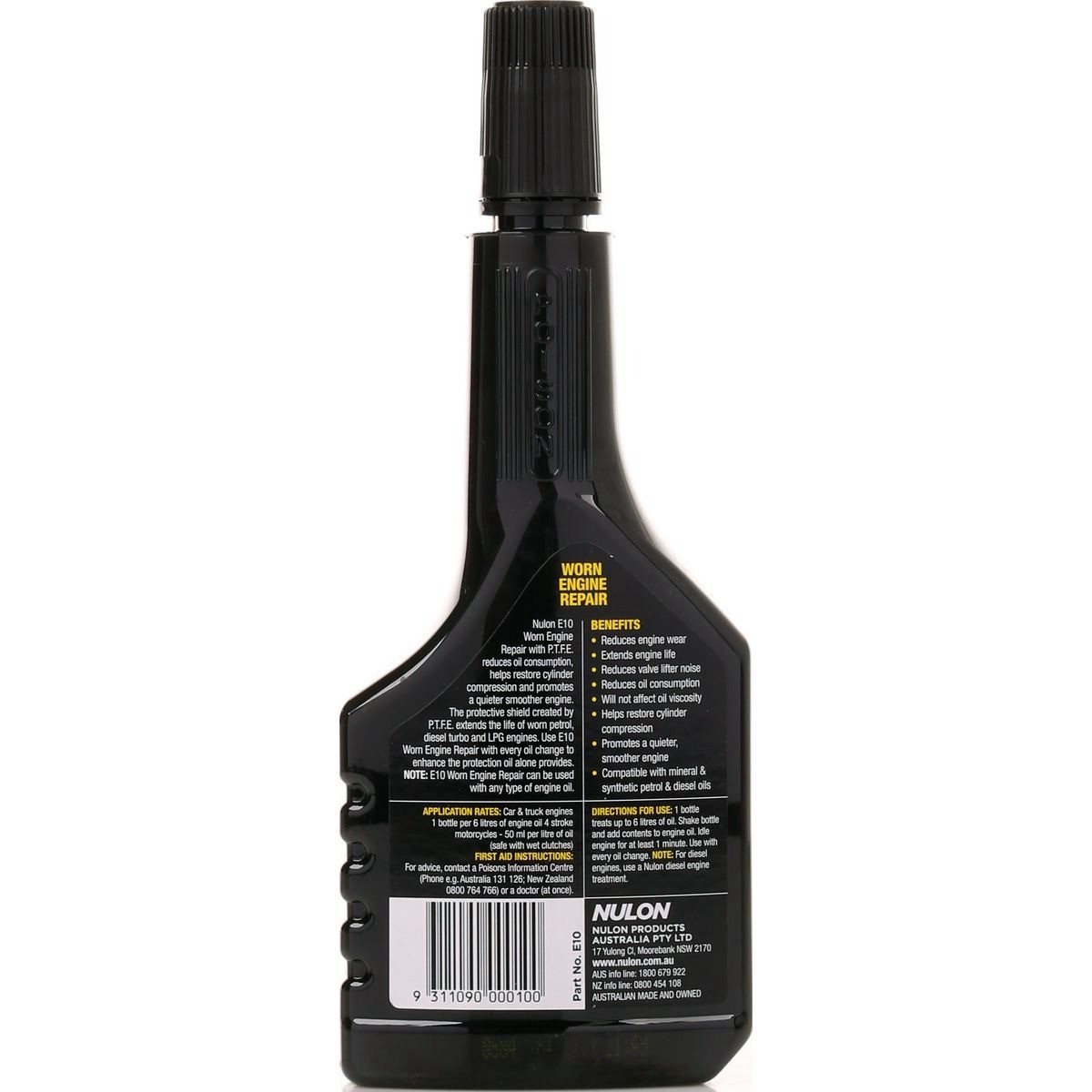 Nulon Worn Engine Treatment 300ml - E10 Car Service Workshop Tool