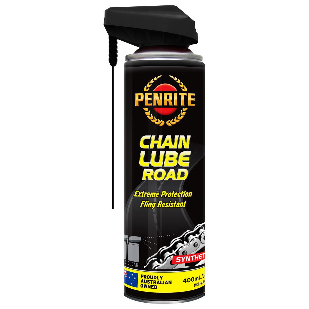 Penrite Chain Lube Road 400mL - MCCHAIN0004 Car Service Workshop Tool