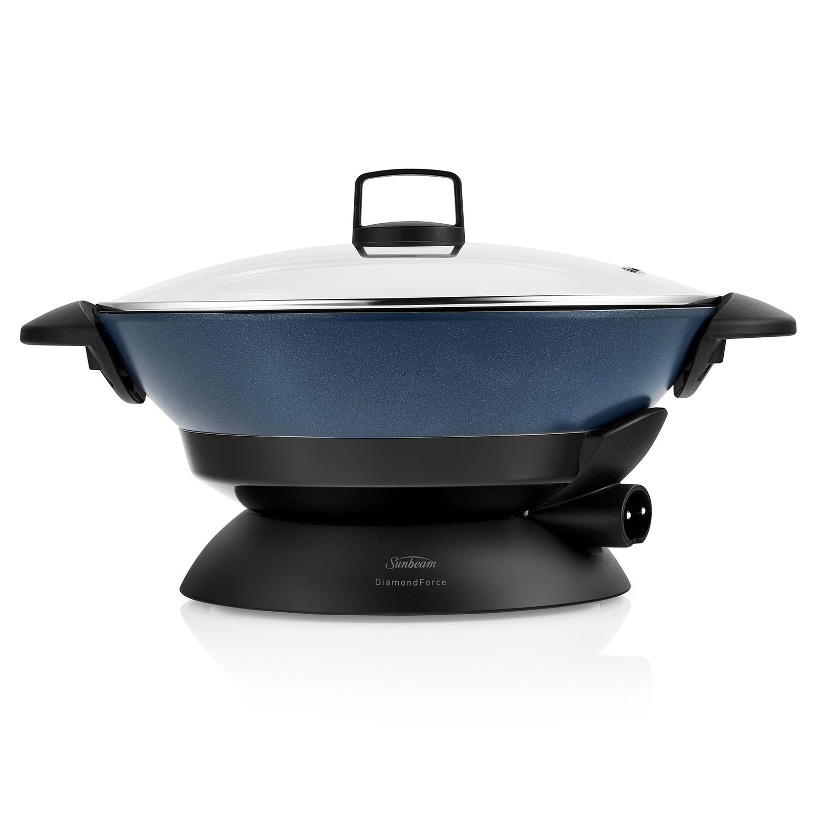 Sunbeam 7.5L Professional DiamondForce Wok WWM7100DF Pan Metal Steam Rack