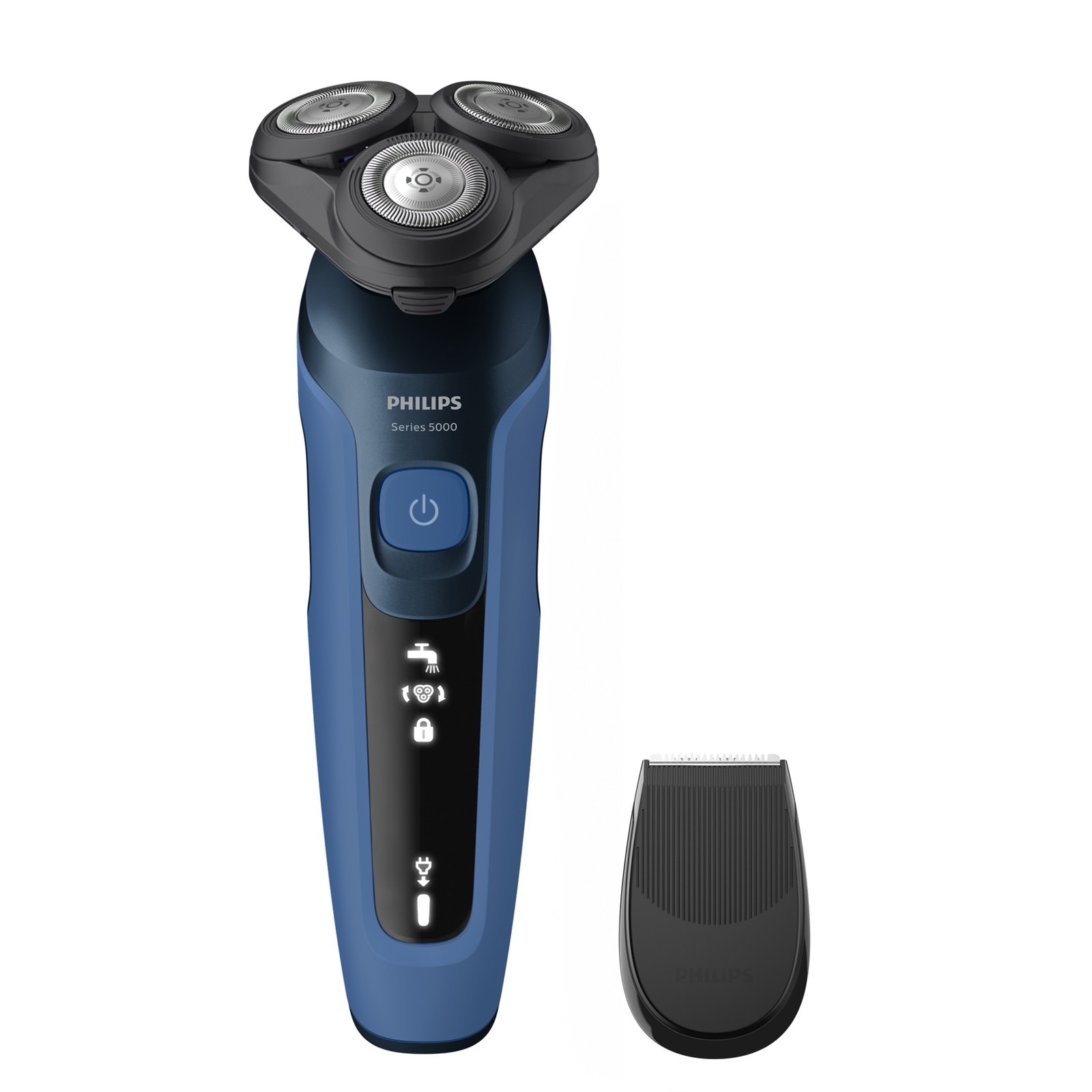 Philips Series 5000 Wet and Dry Cordless Electric Shaver S5466/17 Blue