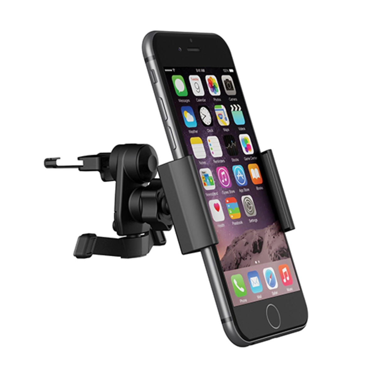 Cygnett VentView Universal Air Vent Car Mount Clip Black Magnetic CY1217ACVVU