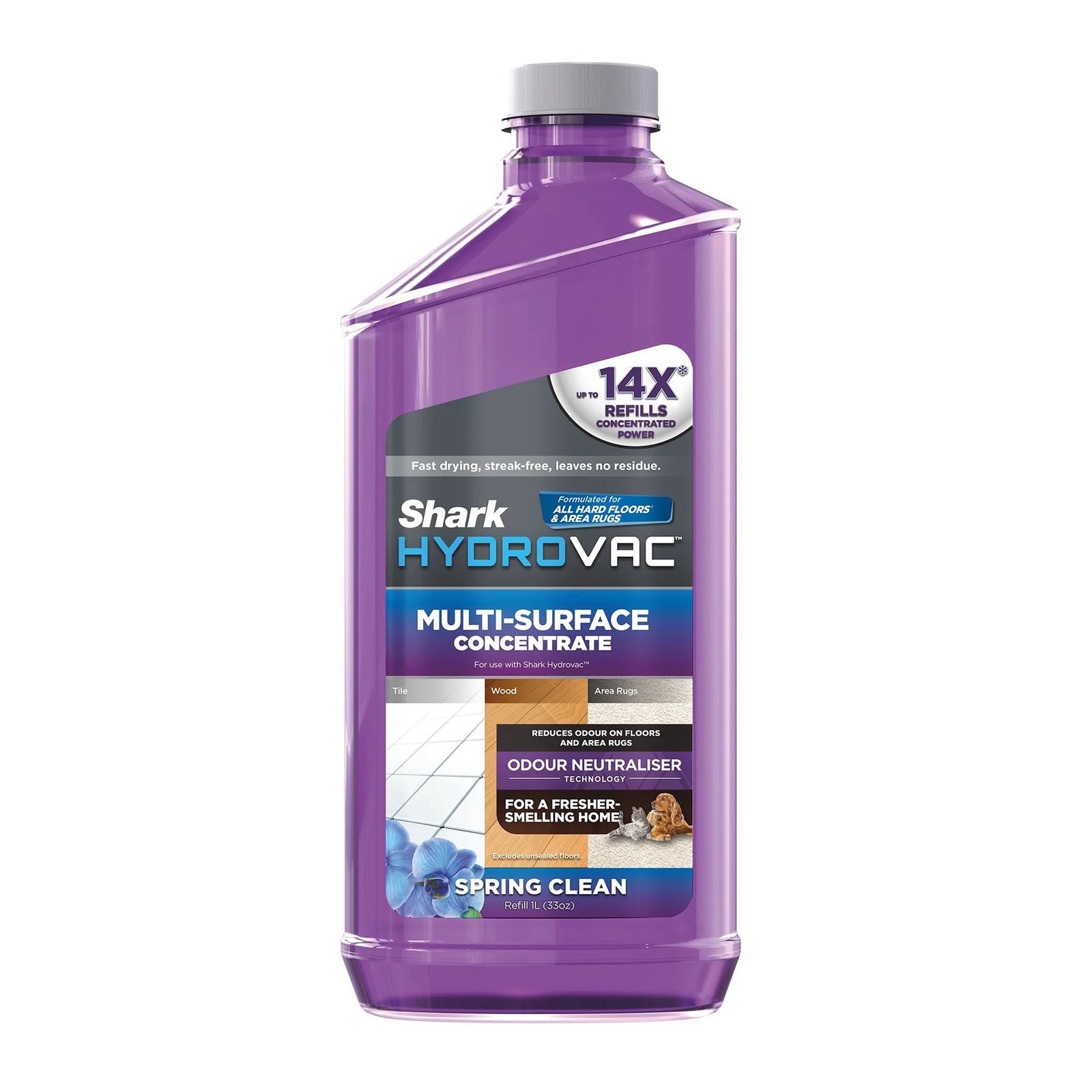 Shark HydroVac Multi-surface Cleaner Concentrate 1L Purple WDCM30