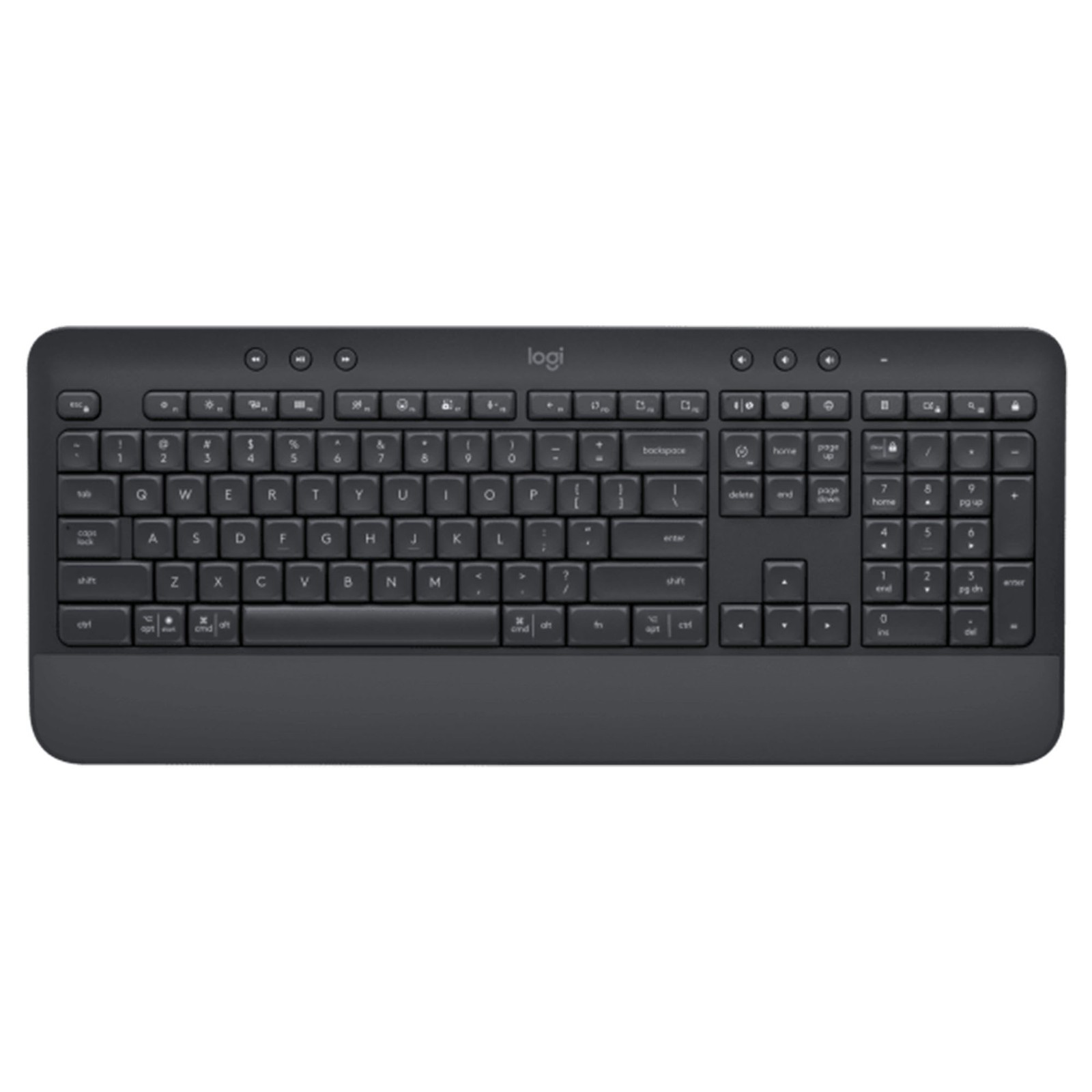 Logitech Signature K650 Multi-Device Bluetooth Wireless Keyboard Graphite