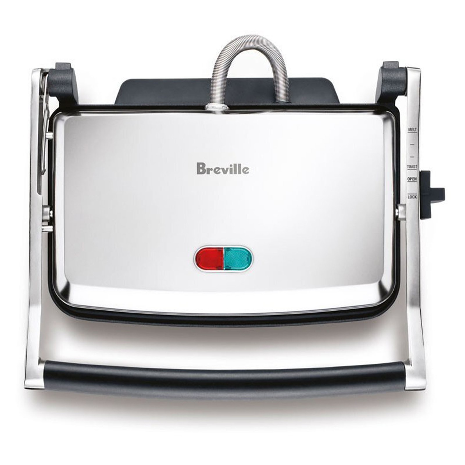 Breville Toast & Melt BSG220BSS Stainless Steel Panini Press Grill 240V
