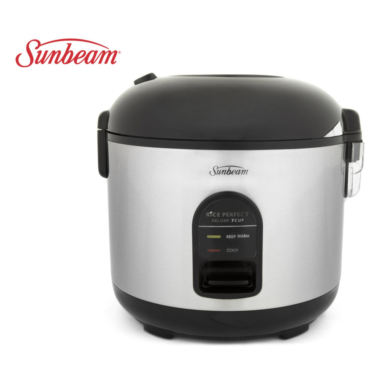 Sunbeam Rice Perfect Deluxe 7 Cup Steamer RC5600 Silver Stainless Steel