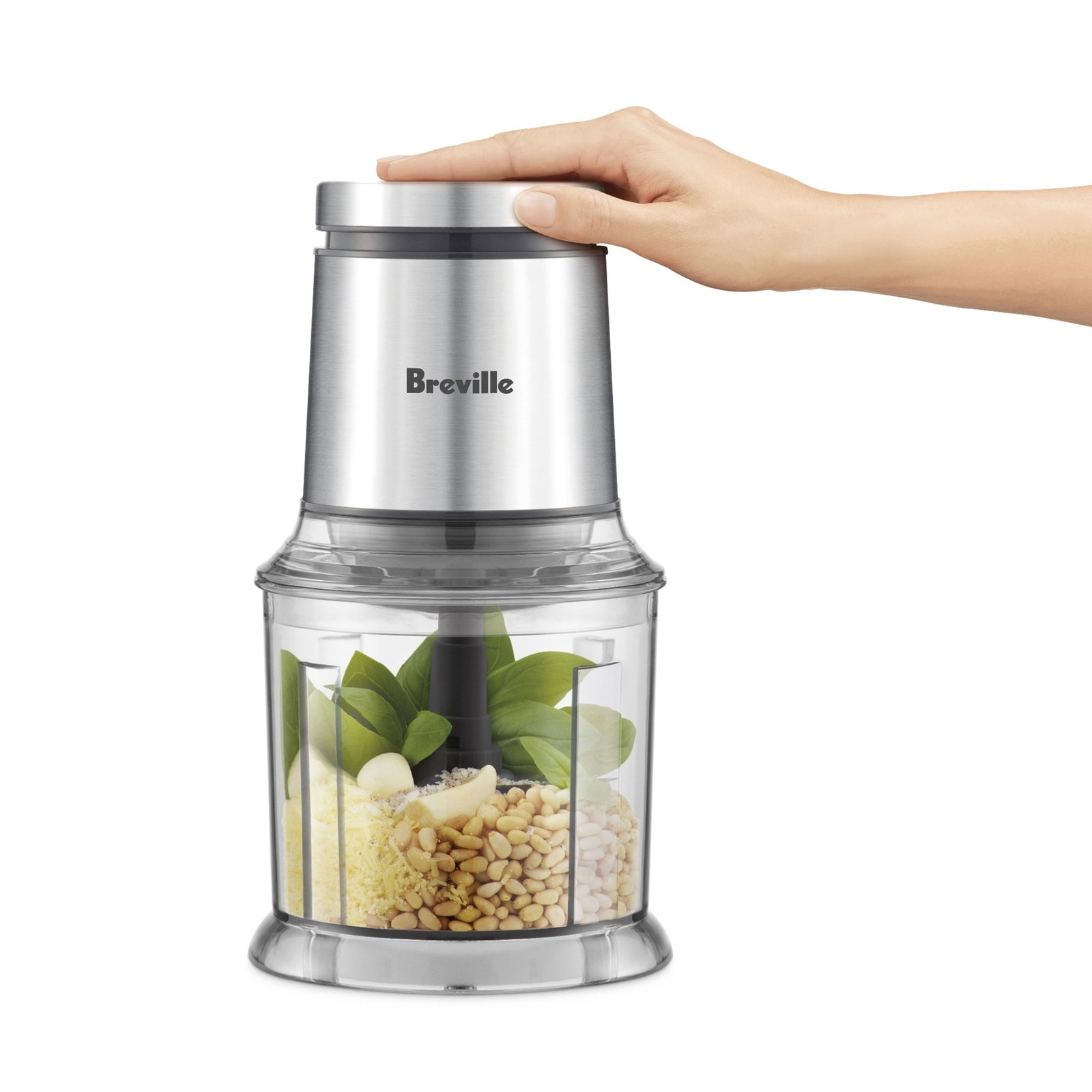 Breville Mini WIZZ Quad BLAD LFP150BSS Food Processor 400 W Silver 600ml