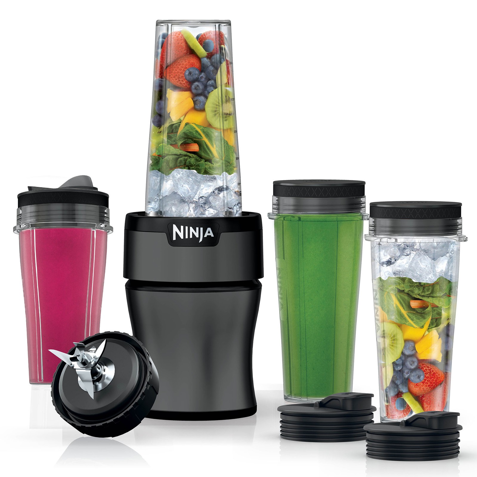 Ninja Nutri Precision Blender Mega PACK BN460 N460 900W Black Pro Extractor