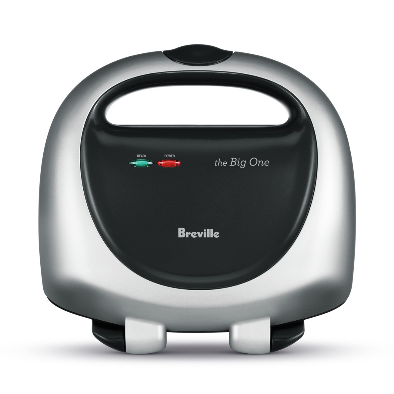 Breville The Big One BTS100SIL Sandwich Toaster 1000 W Non-Stick Silver
