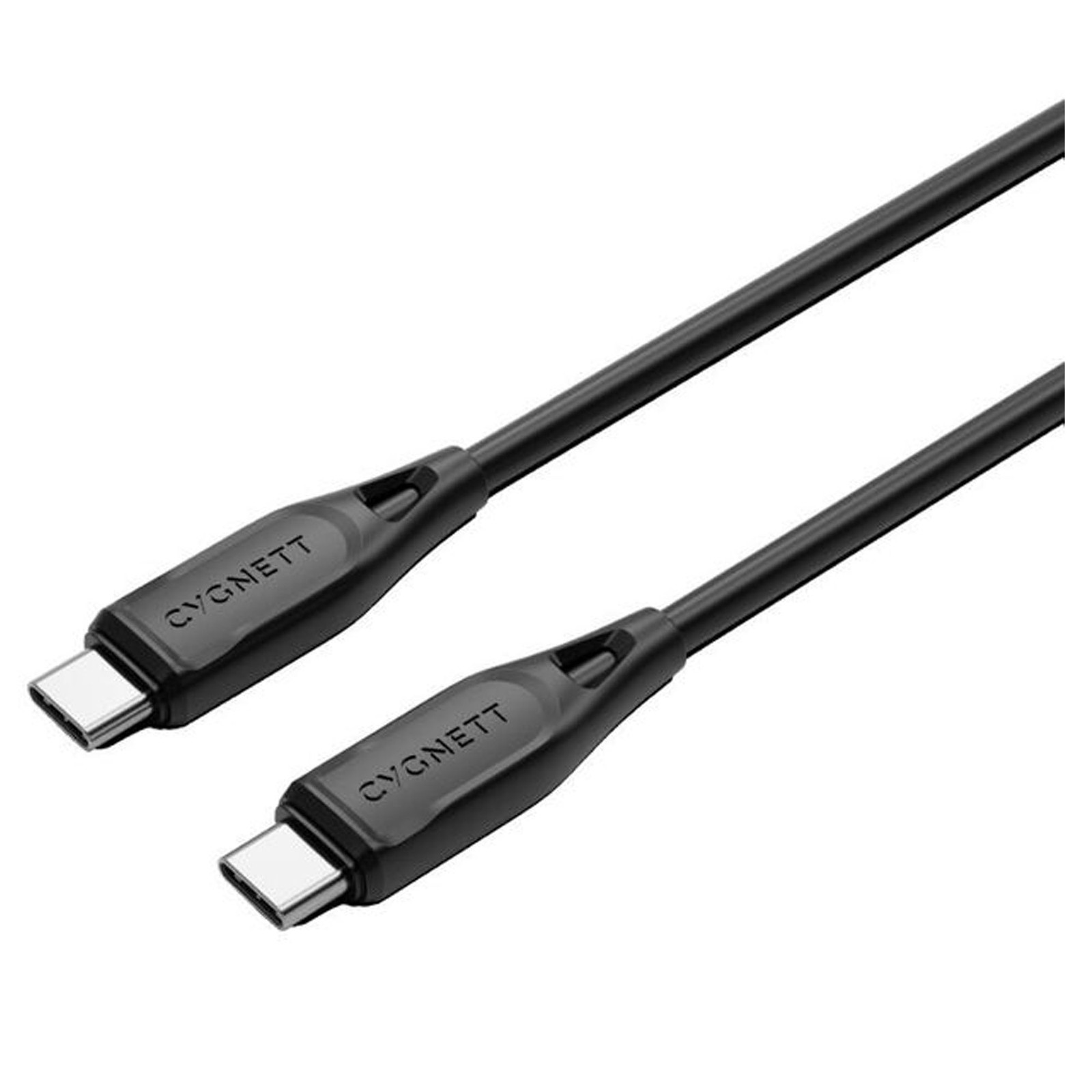Cygnett Essentials USB-C To USB-C Cable 1m-Black CY4691PCTYC USB Cables