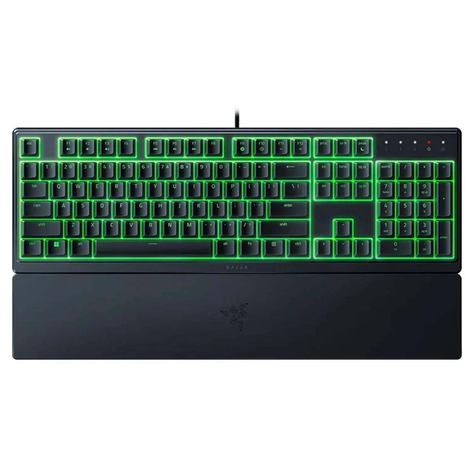 Razer Ornata V3 X Low-profile Illuminated Wired Gaming Keyboard Black QWERTY